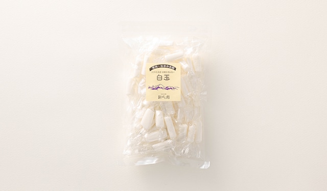 白玉 チャック袋入り 90g