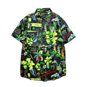 THE HUNDREDS / Diamond Hawaiian Shirt / Black