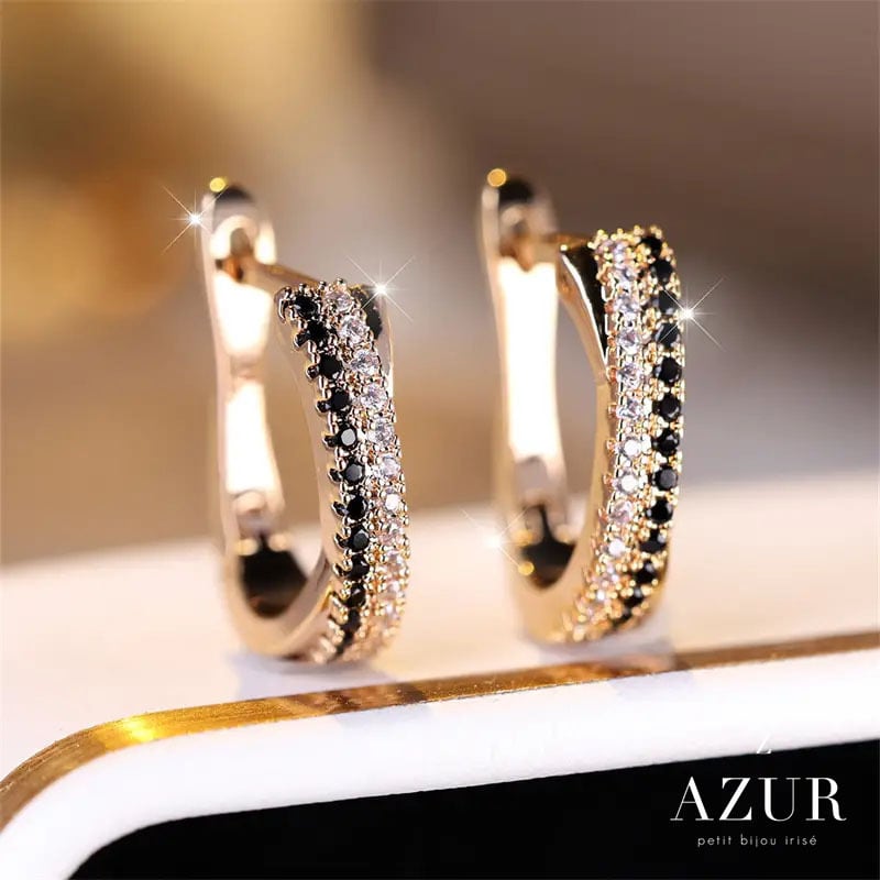 数量限定】ラインジルコニアフープピアス | AZUR Tokyo（アズール