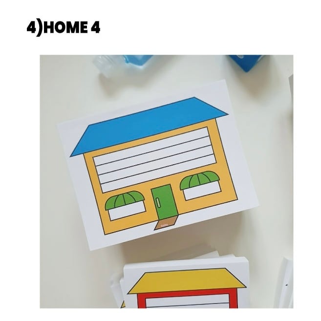 simp】メモ帳 HOME（1,2,3,4） | 韓国文具・雑貨 kaulcoffee.studio