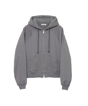 MATSUFUJI /M263-0602 / ZIP UP SWEAT HOODIE(STEEL)