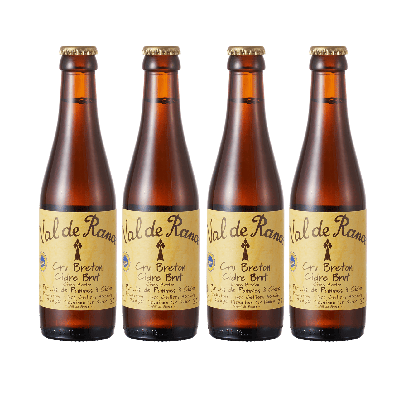 Val de Rance クリュブルトン ブリュット〈辛口〉小瓶4本セット