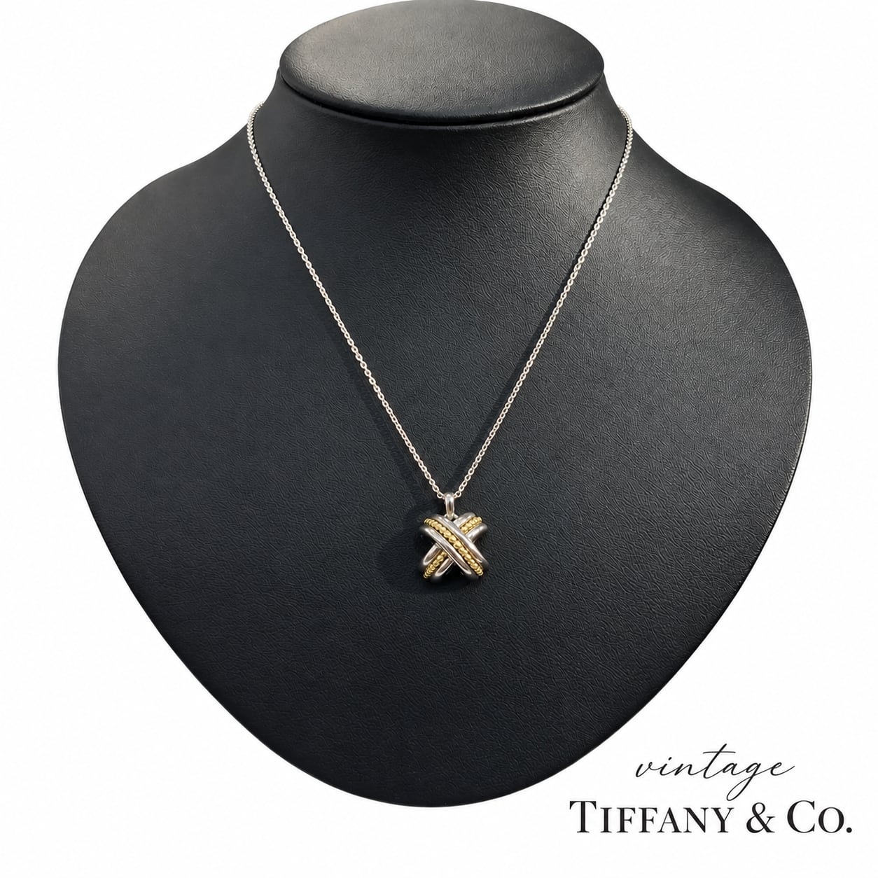 TIFFANY&CO.】2928 ティファニー silver925×K18 YG ティファニー