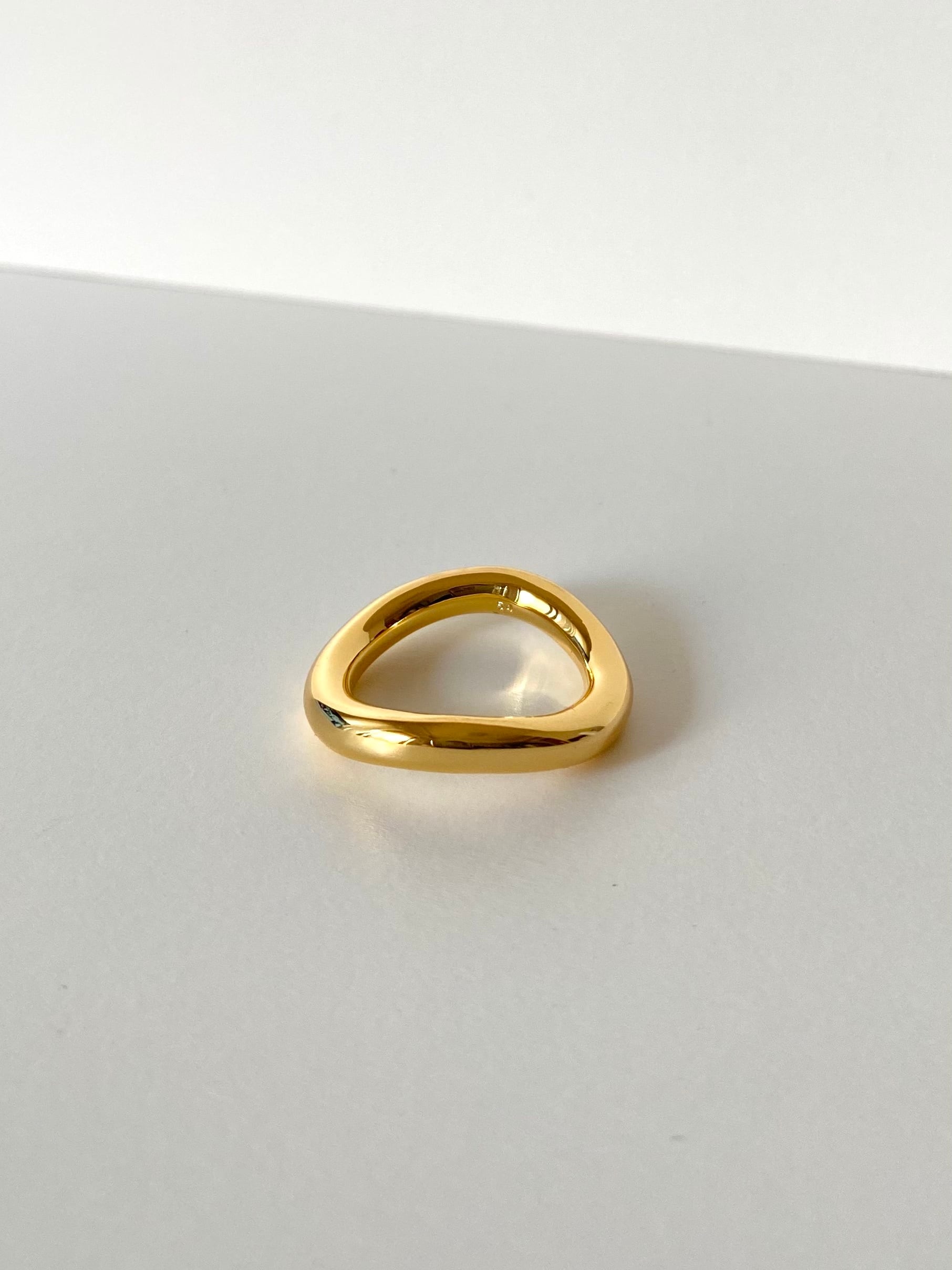 Wave ring + gold
