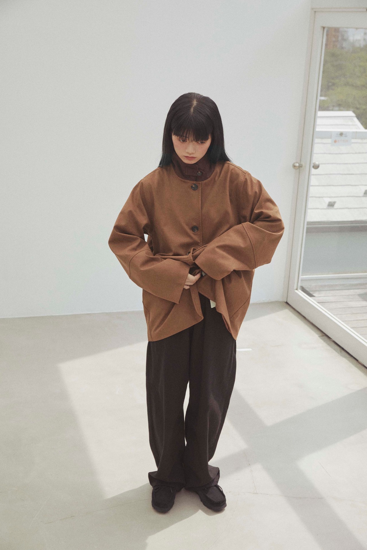 DU250701 Suede Bicolor Outer【Outer Collection】