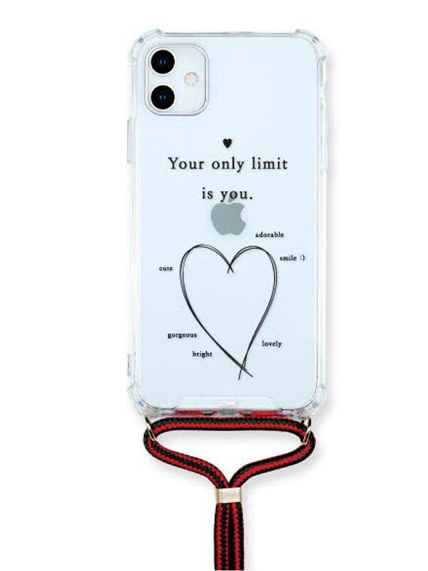 スマホショルダークリアケース iPhone14/13 iPhoneSE3/8/7