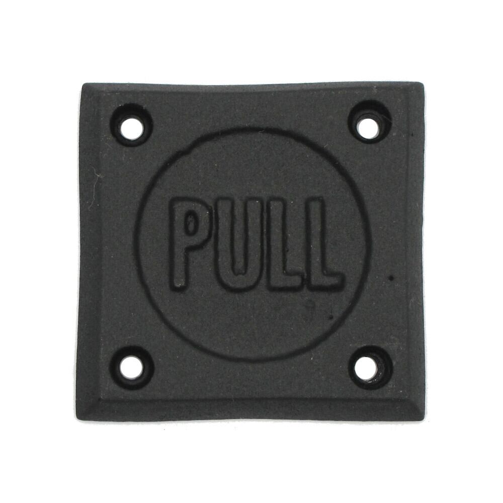 サインプレート ドアプレート 案内 扉 押す PULL アルミニウム