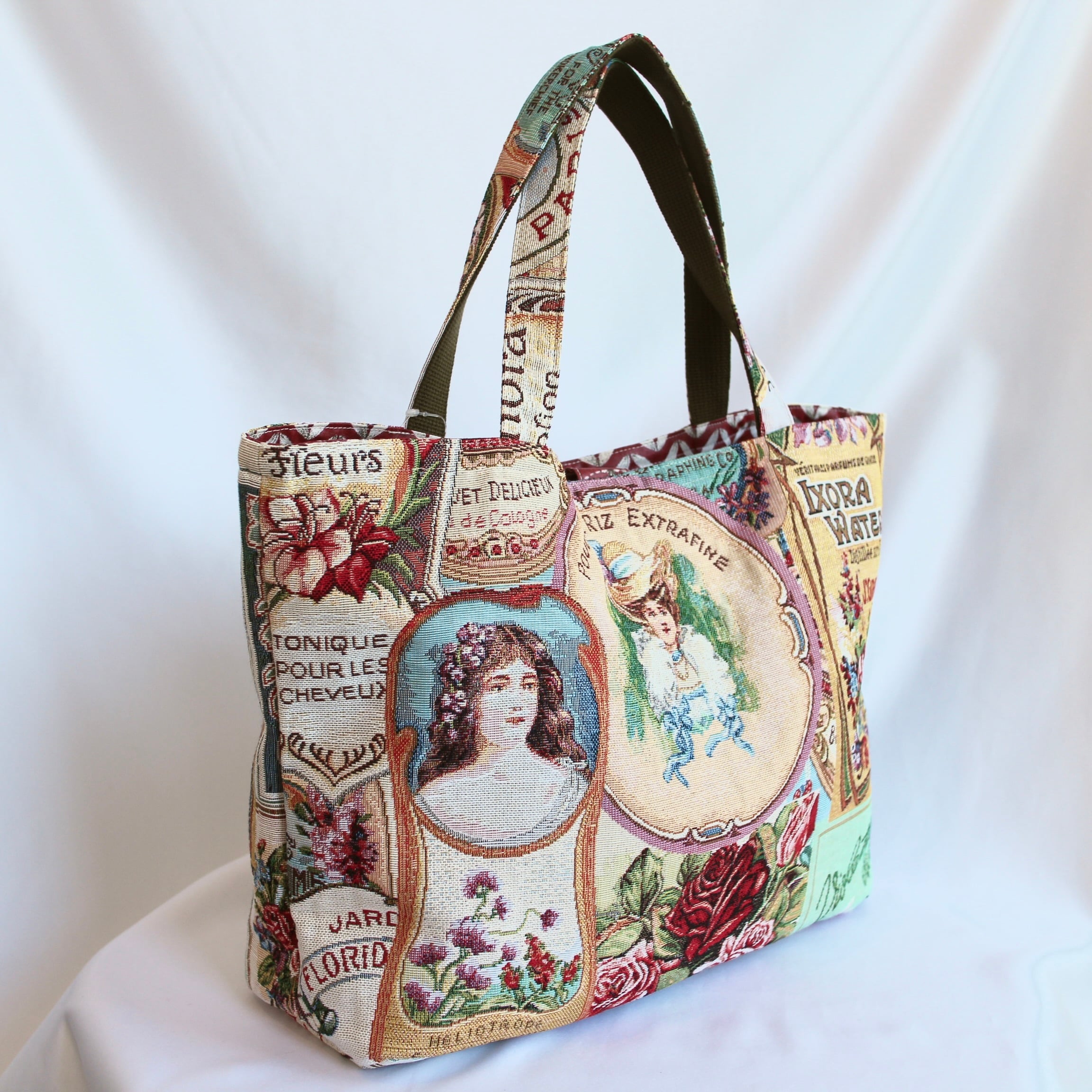 トートバッグ フランス製/スペイン製 ジャカード織生地 | ソレイユドール