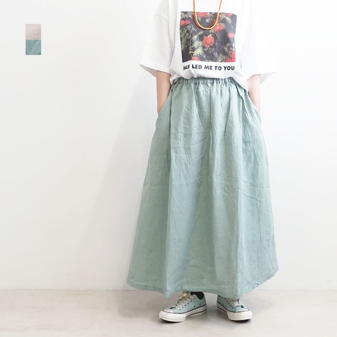 新品未使用 ichi antiquite´s モスグリーン スカート-