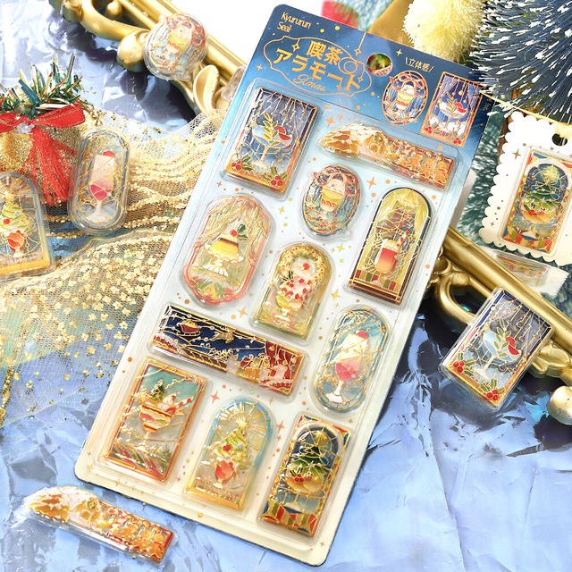 【2026クリスマス限定】きゅるるん　喫茶アラモード・ステンド　X09