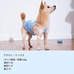【puppygallery公式】Paisley Lover Cooling Tank top blue 2XL-3.5XL