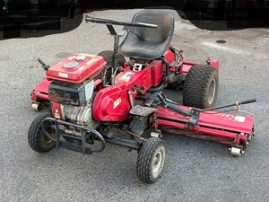 共栄社 乗用芝刈機 LM180B バロネス 3連リールモア  9馬力