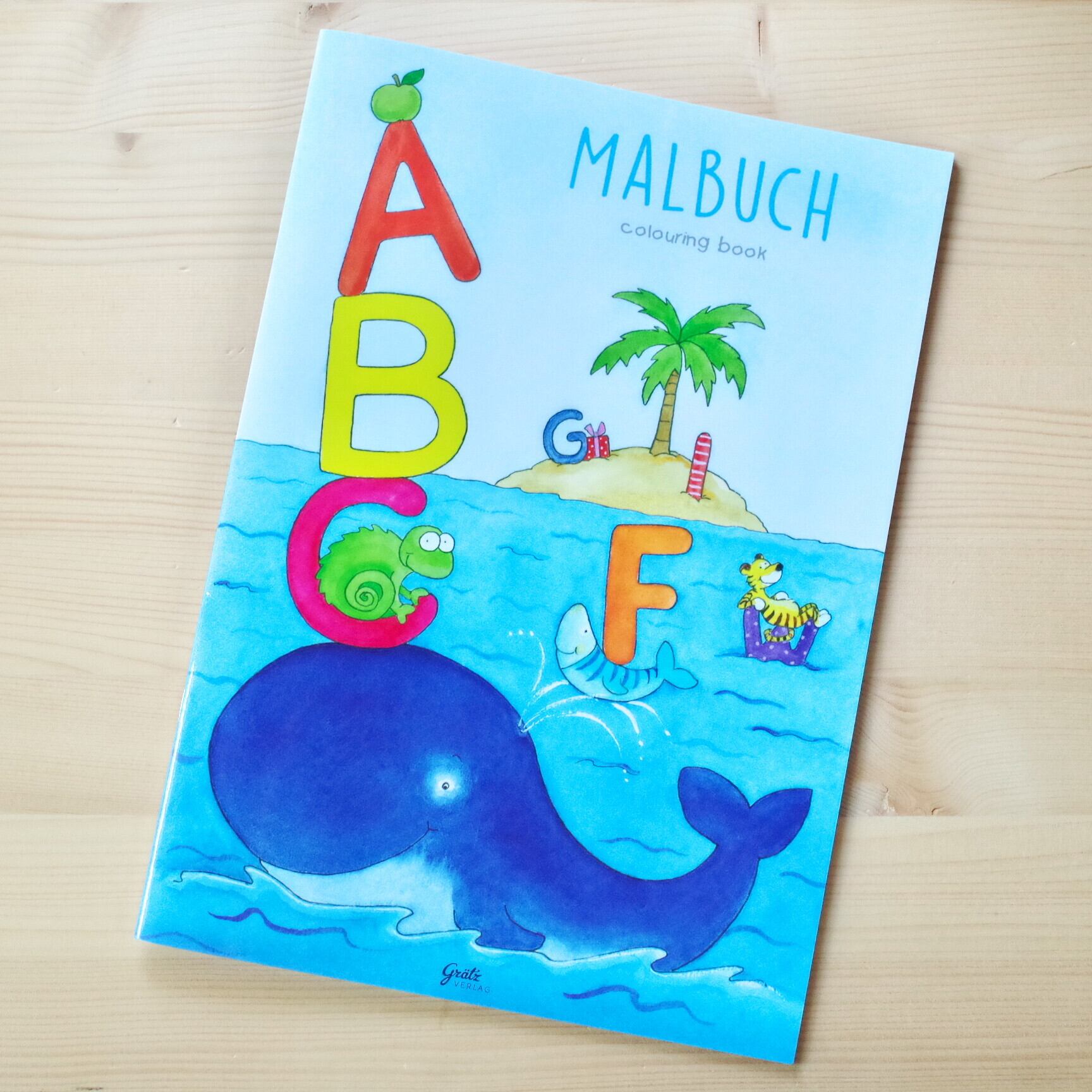 グラーツ ぬりえ ABC