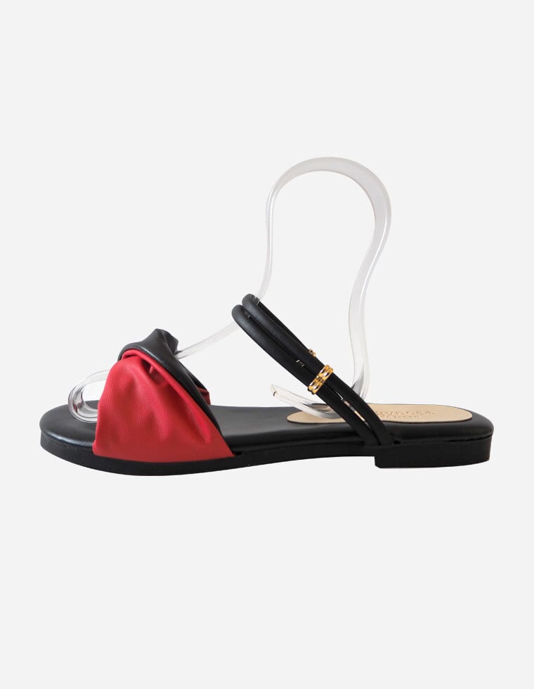 大きいサイズ 25cm〜 日本製 2WAY リボンサンダル | androgynos