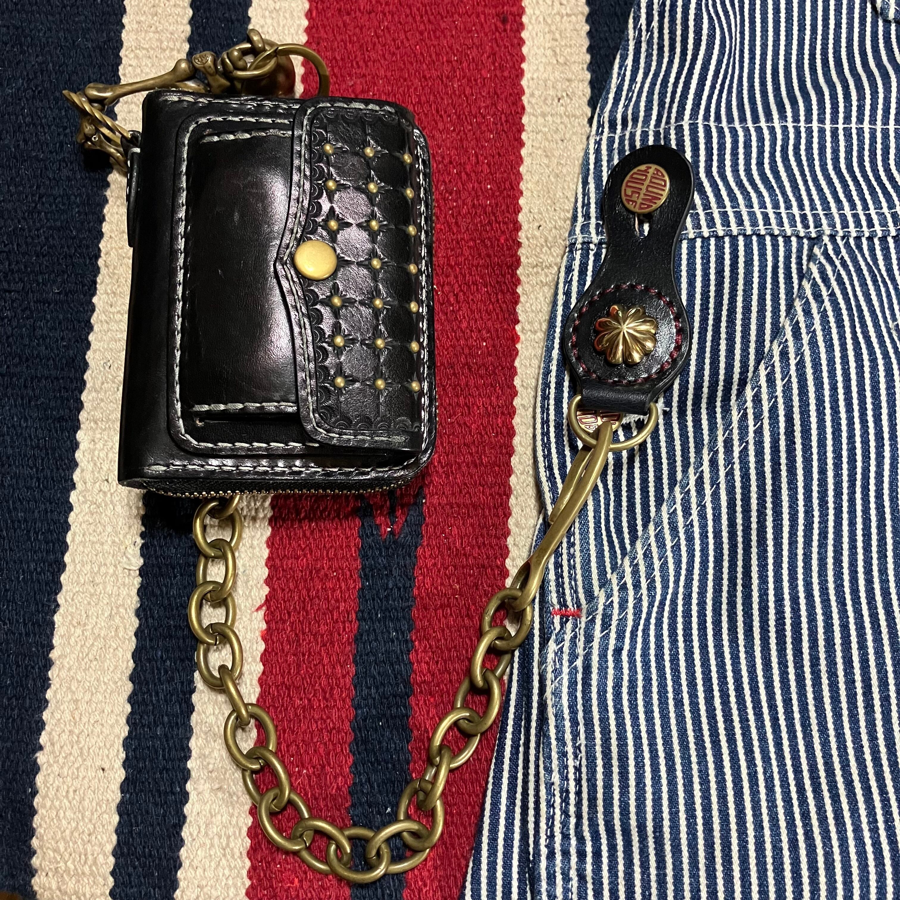 オーバーオール キーホルダー | SIXTEEN LEATHER
