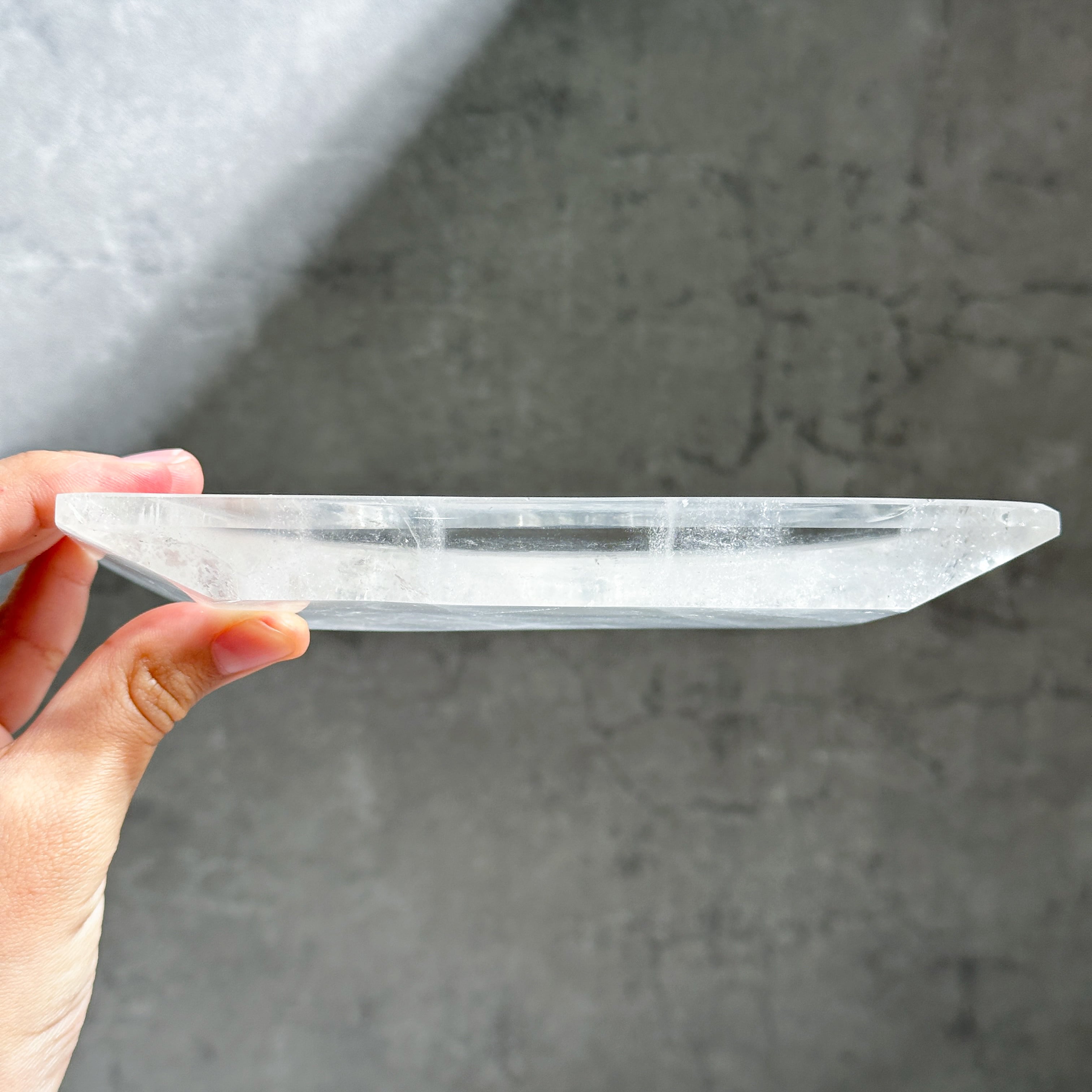 クリアクォーツのトレー 03◇ Clear Quartz ◇ 天然石・鉱物