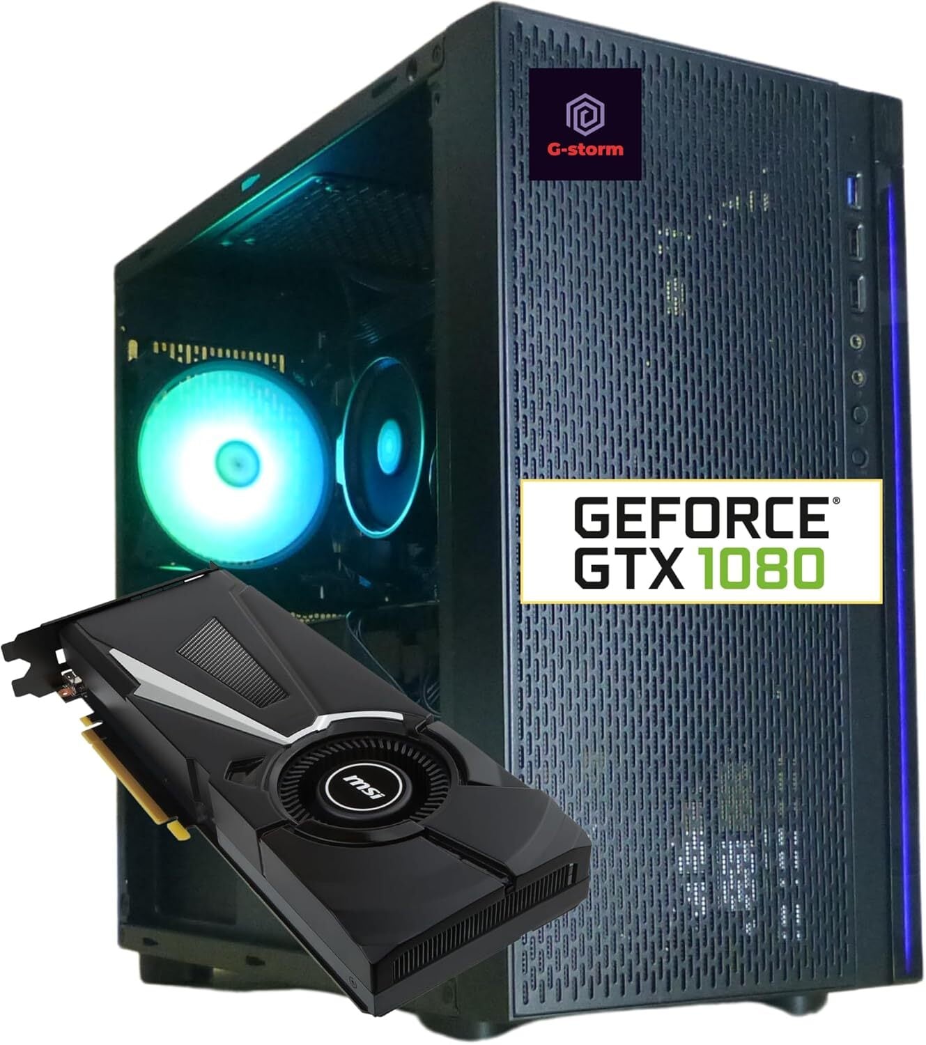 整備済み品】 ゲーミングPC デスクトップPC タワー型 G-Stormシリーズ