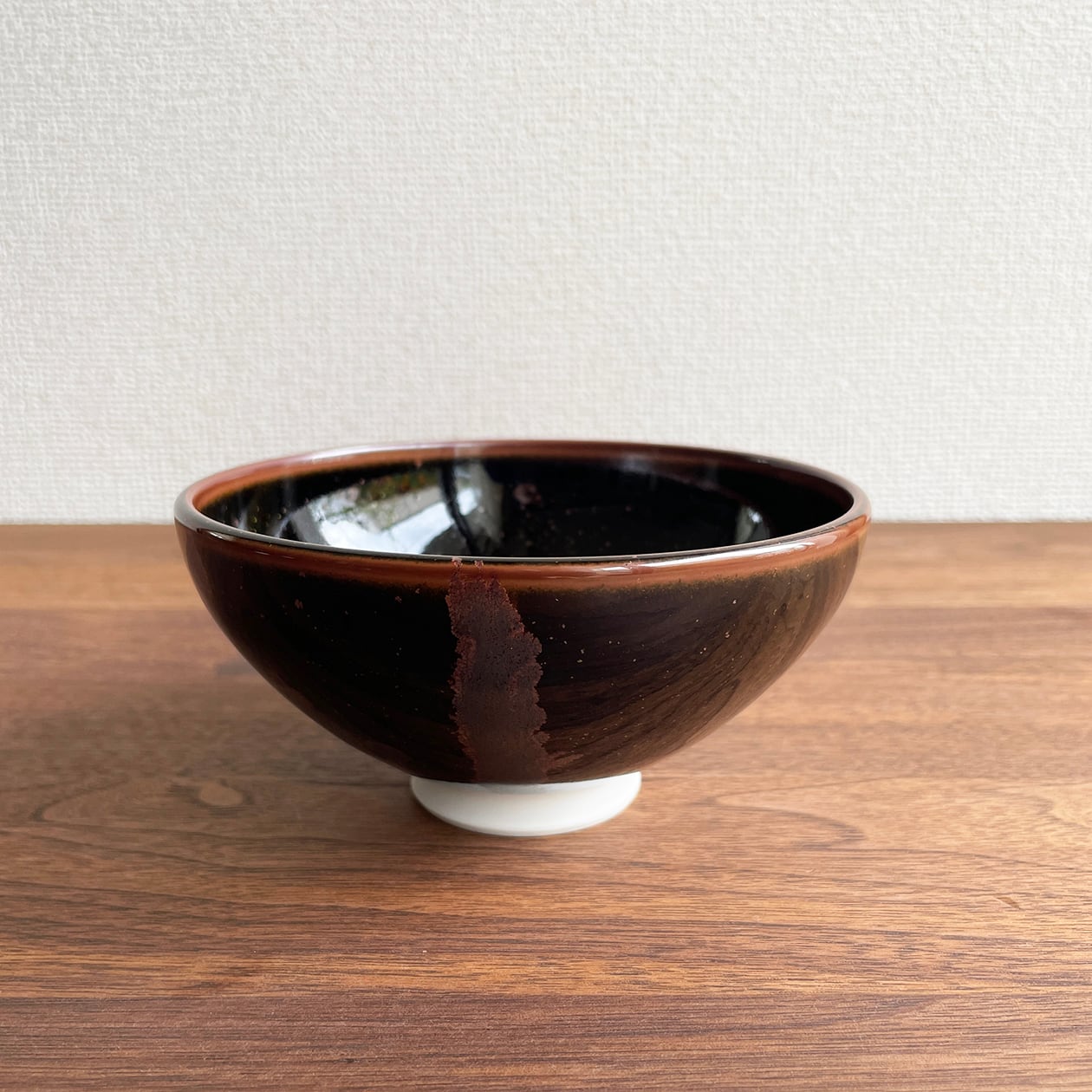 青木清晃 ｜ 飯碗 天目銀彩 ｜青木龍山窯・有田 | にっこう生活館