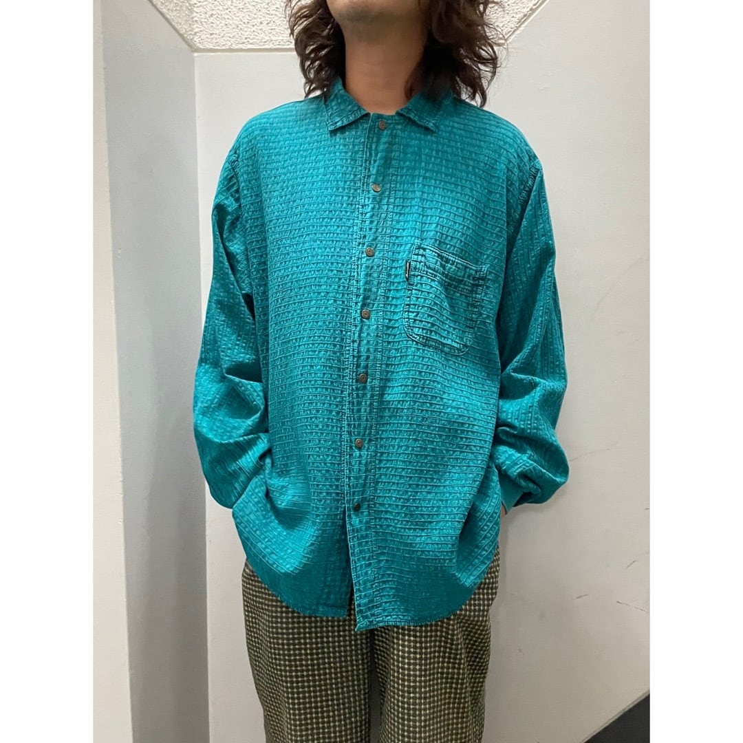 90's EZZE WEAR L/Sシャツ | 古着屋 Boogie