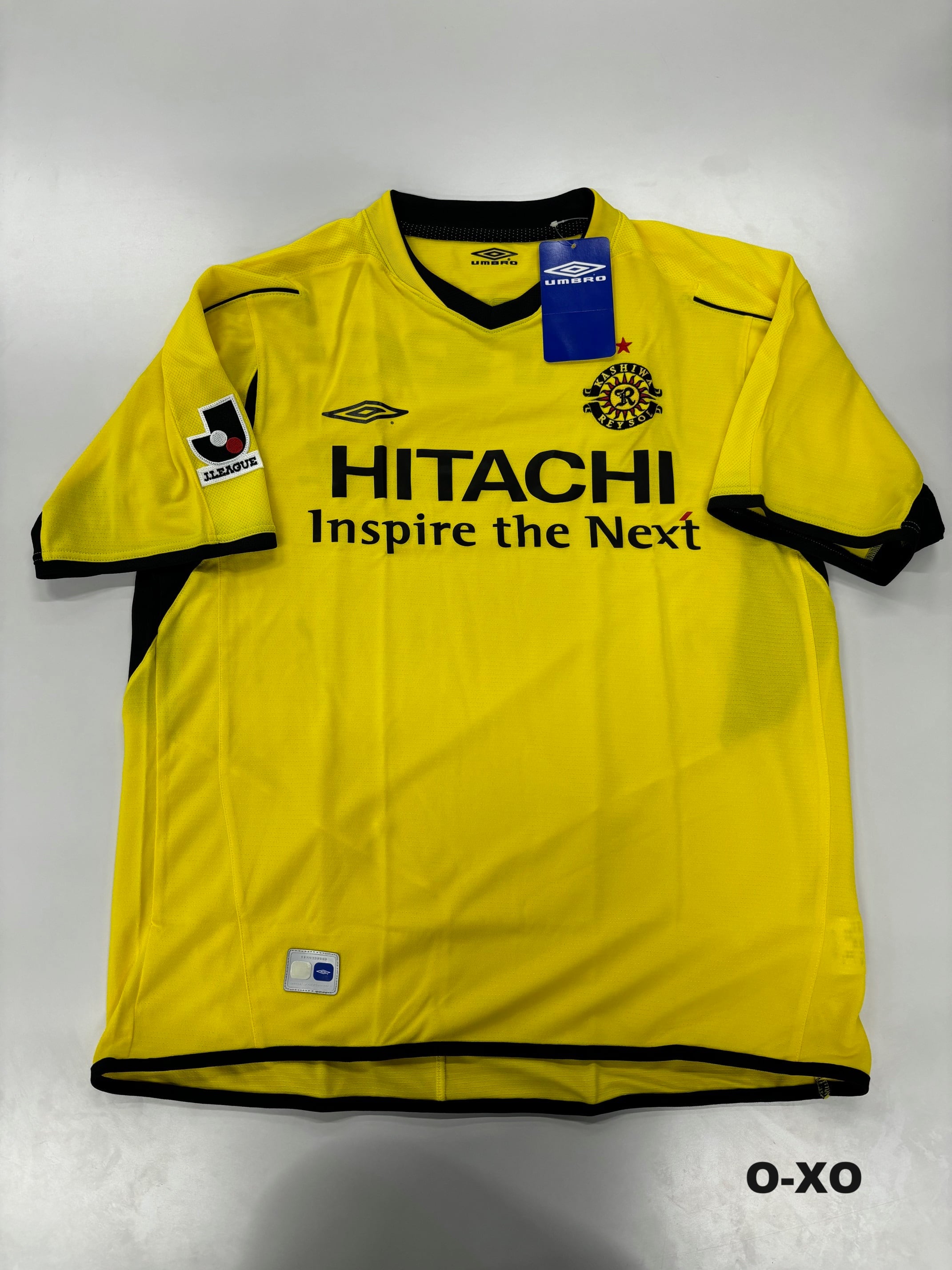 2005/06 UMBRO 柏レイソル ホームユニフォーム サイズO-XO タグ 2005/06 UMBRO 柏レイソル ホームユニフォーム サイズO-XO タグ