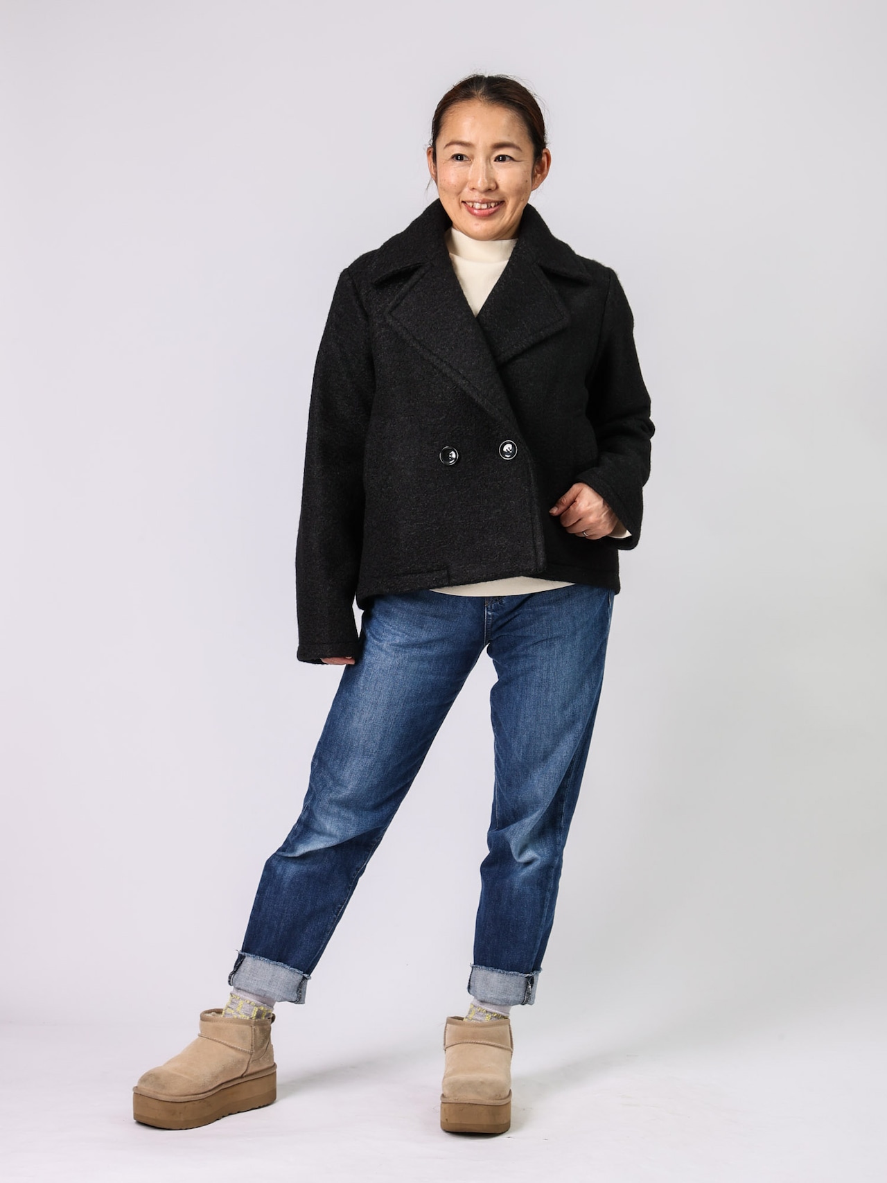 BEATRICE(ビッグカラーショートブルゾン)