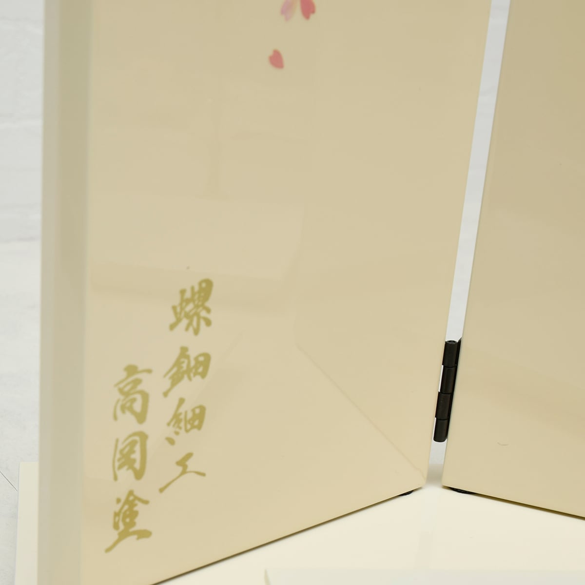 雛人形 親王飾り【桃山雛 螺鈿桜】一秀 木目込人形｜かわいい｜モダン