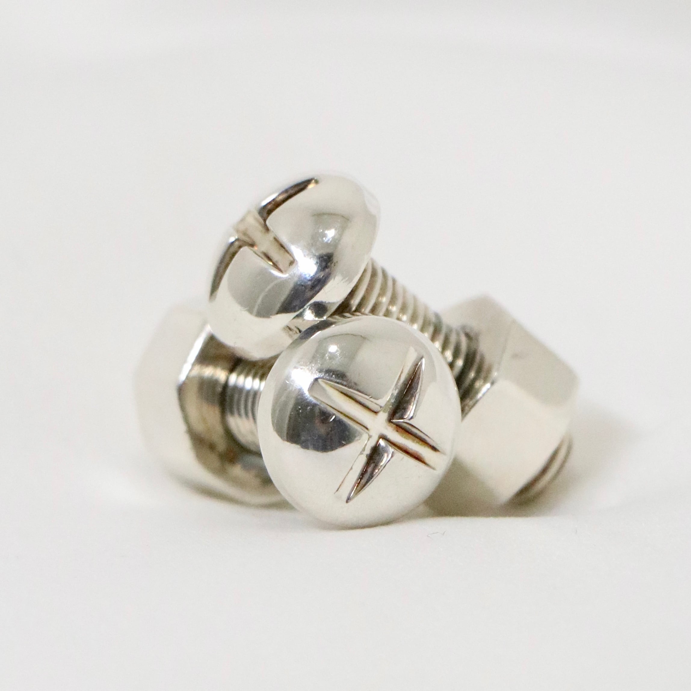Tiffany&Co. カフスボタン ナット ネジモチーフ シルバー925  
