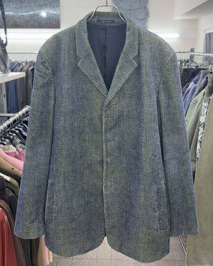 AW2000 EMPORIO ARMANI IRIDESCENT CORDUROY BLAZER