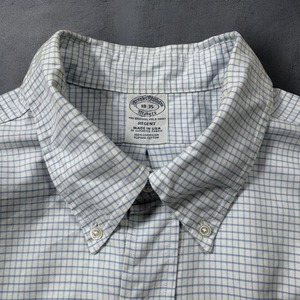 Brooks Brothers S/S shirt USA製 00s ポロカラーシャツ 古着