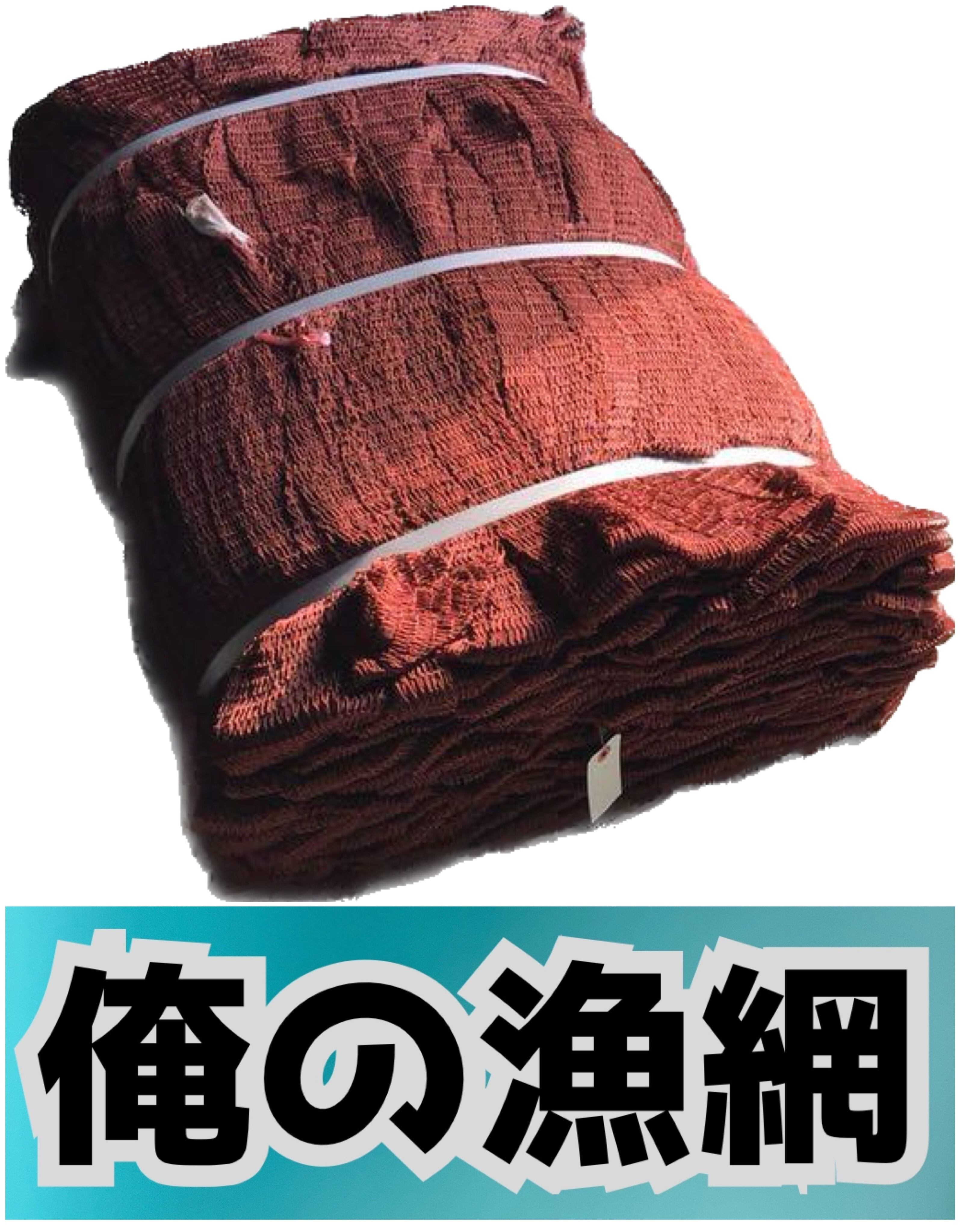 投網 刺網 №433立網 巻網 刺し網 16節3.5分25m0