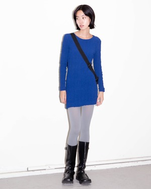 early 2000s Acne - shrink silk mini dress