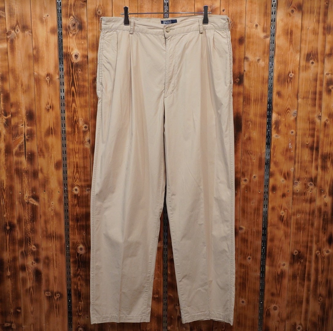 90s USA製 Polo Ralph Lauren チノパン W35 /the classic golf pant ラルフローレン polo chino