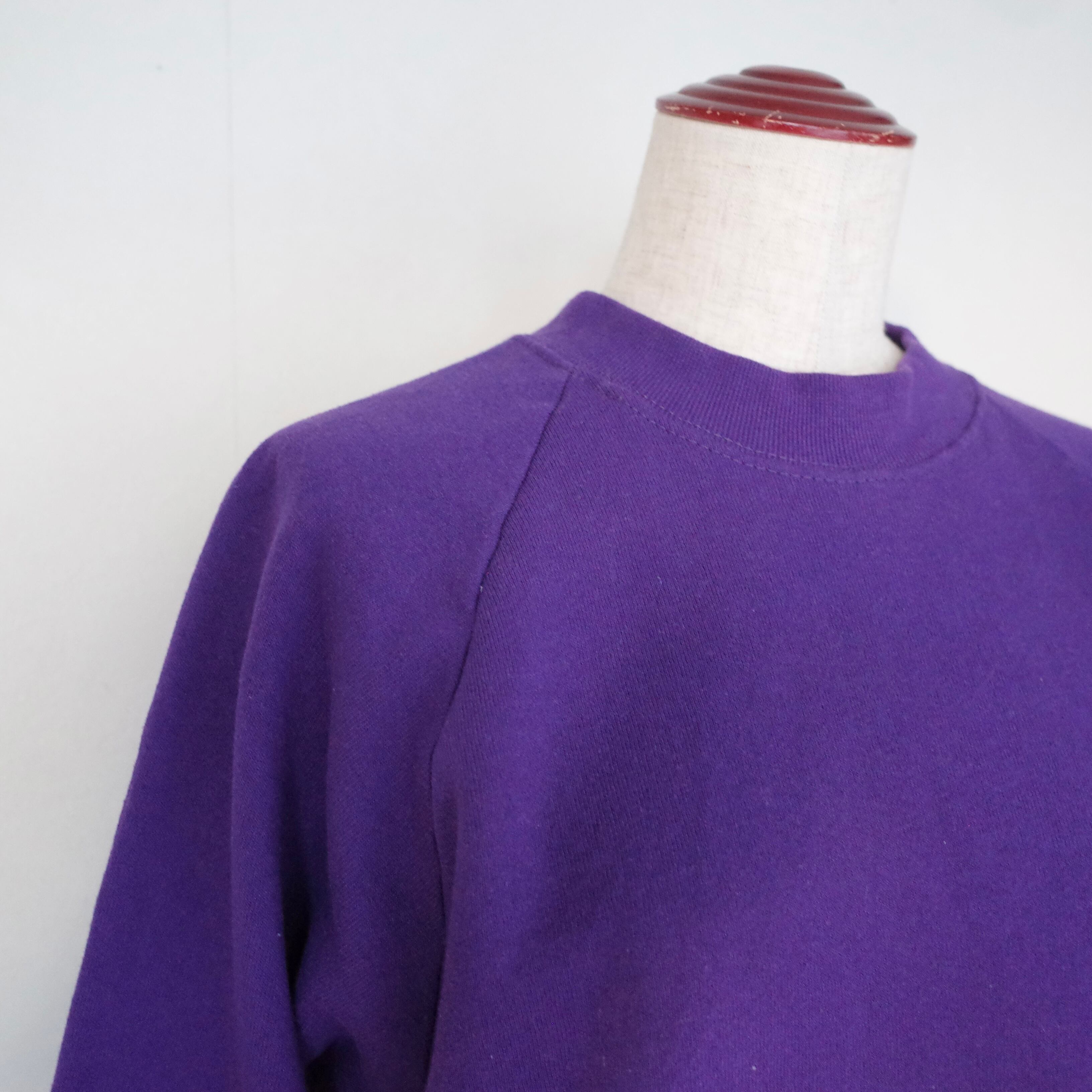 90s plain sweat "purple"