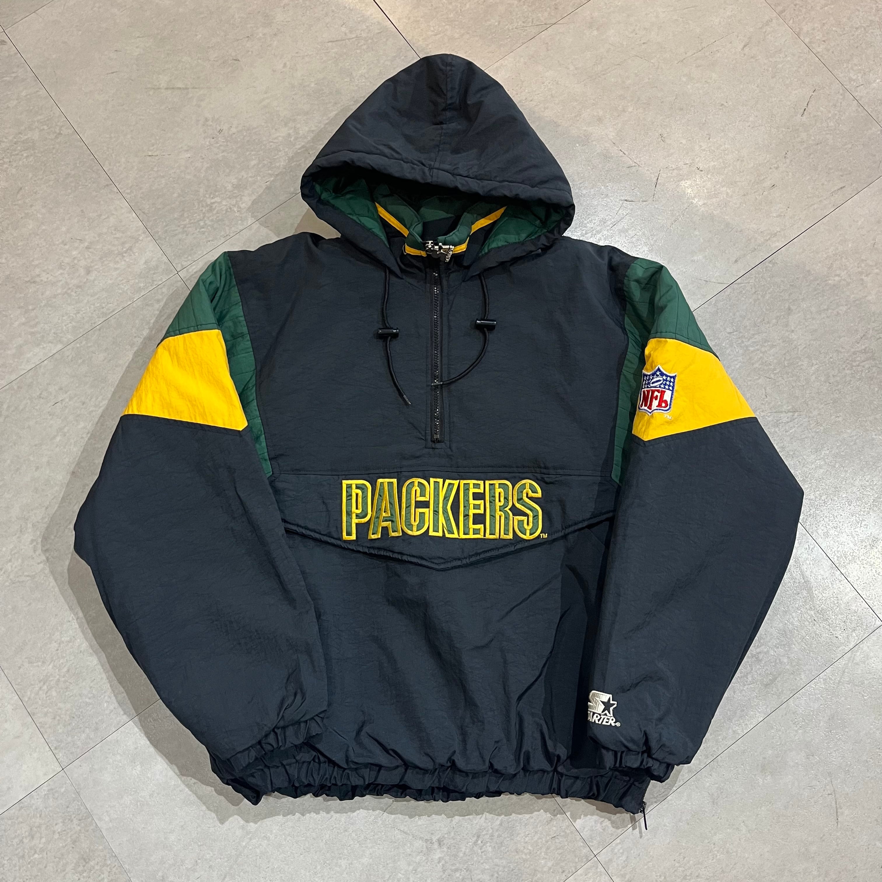 size : L PACKERS STARTER パッカーズ スターター 中綿ナイロン