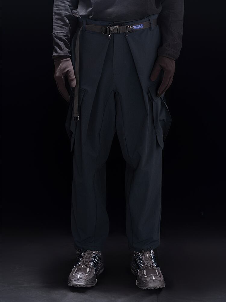 WHYWORKS 23AW 可変プリーツカーゴパンツ | テックウェア専門店 AHAMKARA