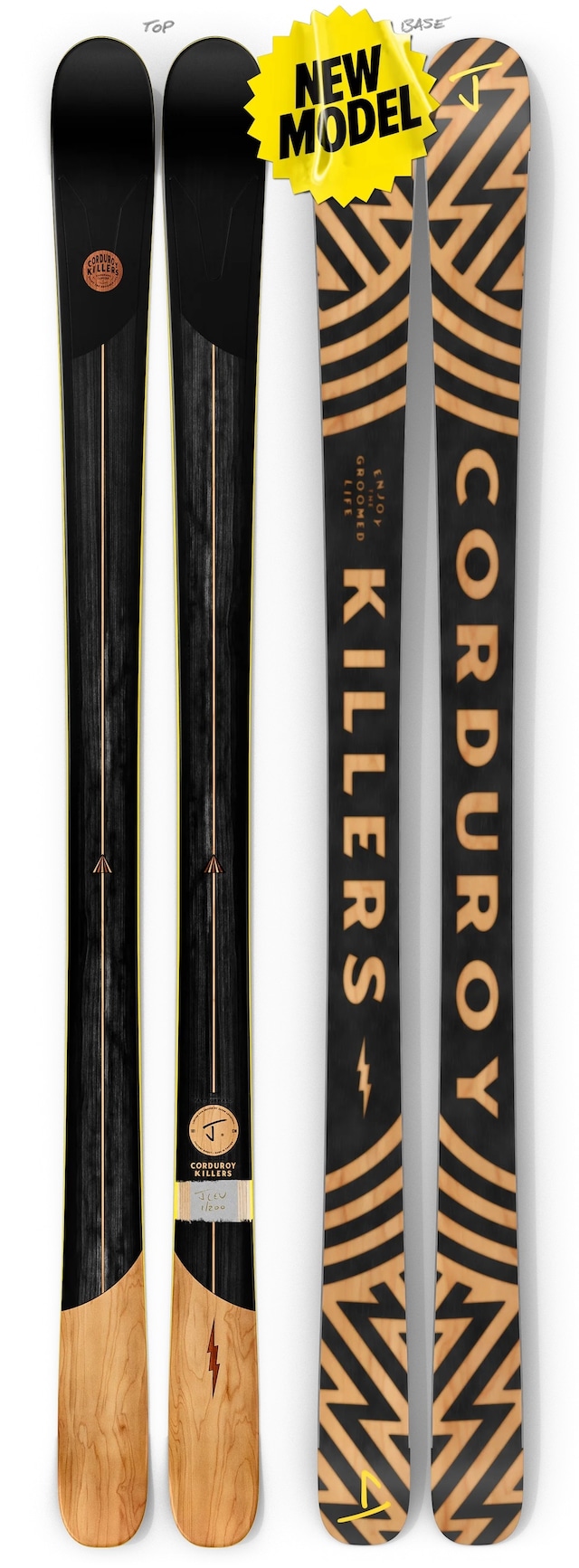 【予約特典つき】J skis NEW ファストフォワード 26/27「コーデュロイキラーズ」Fank x Jコラボ限定版スキー