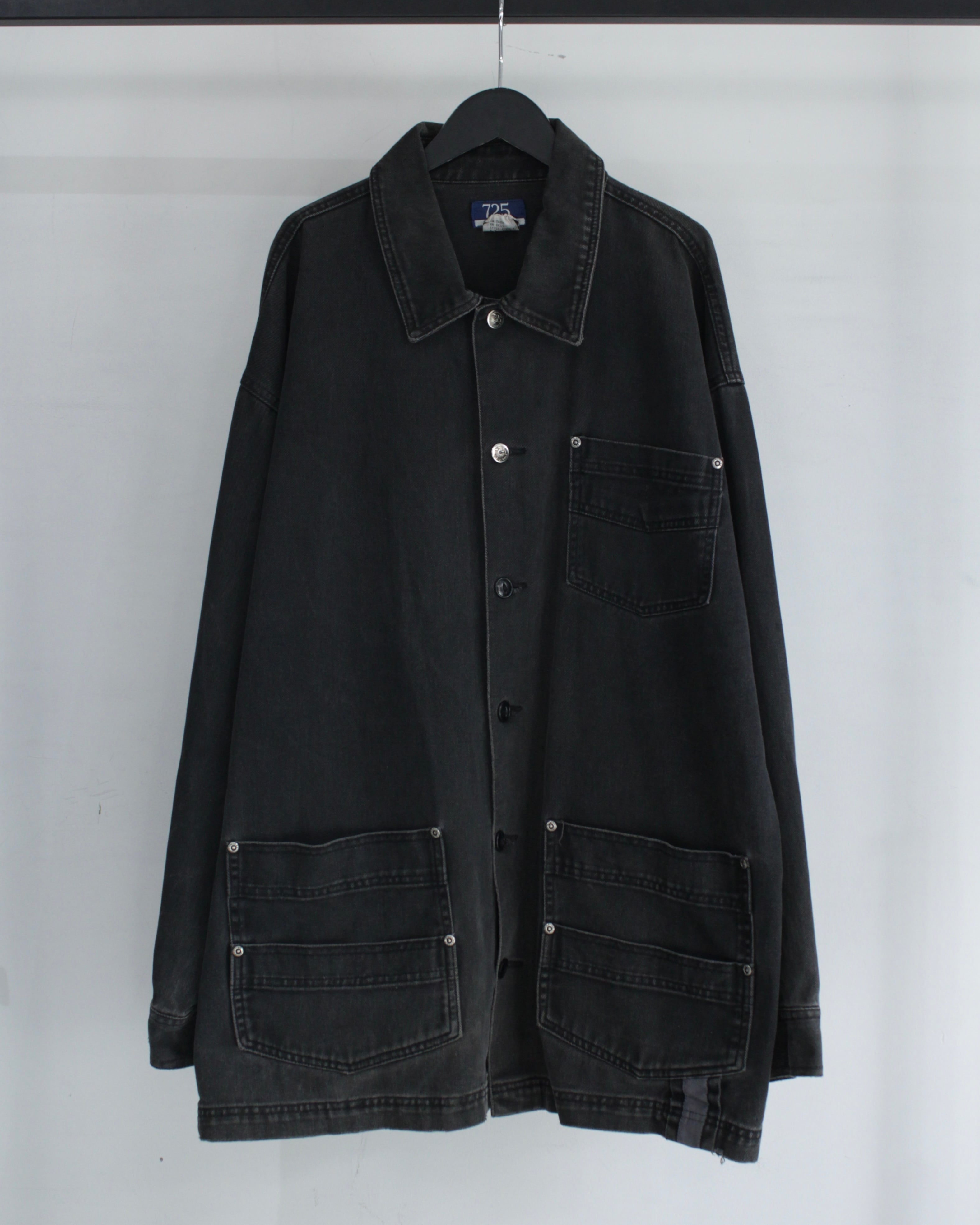 Archivio J.M. Ribot ベルベット カバーオール ジャケット フレンチ