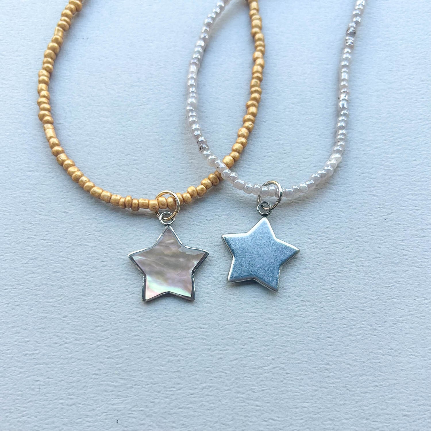 着せ替えチャーム付きビーズネックレス | Dua-アクセサリーパーツショップ