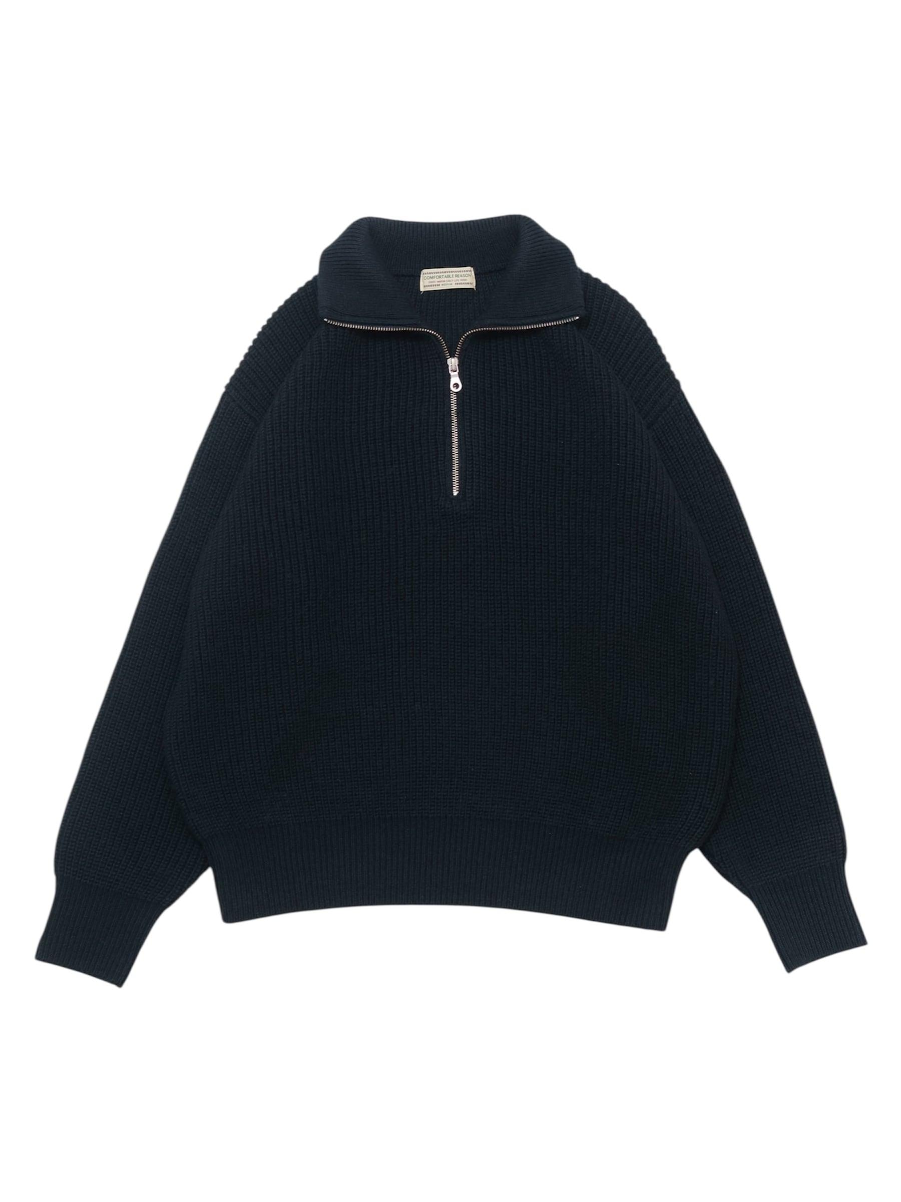 Comfortable Reason Harf Zip Knit | STORE™️