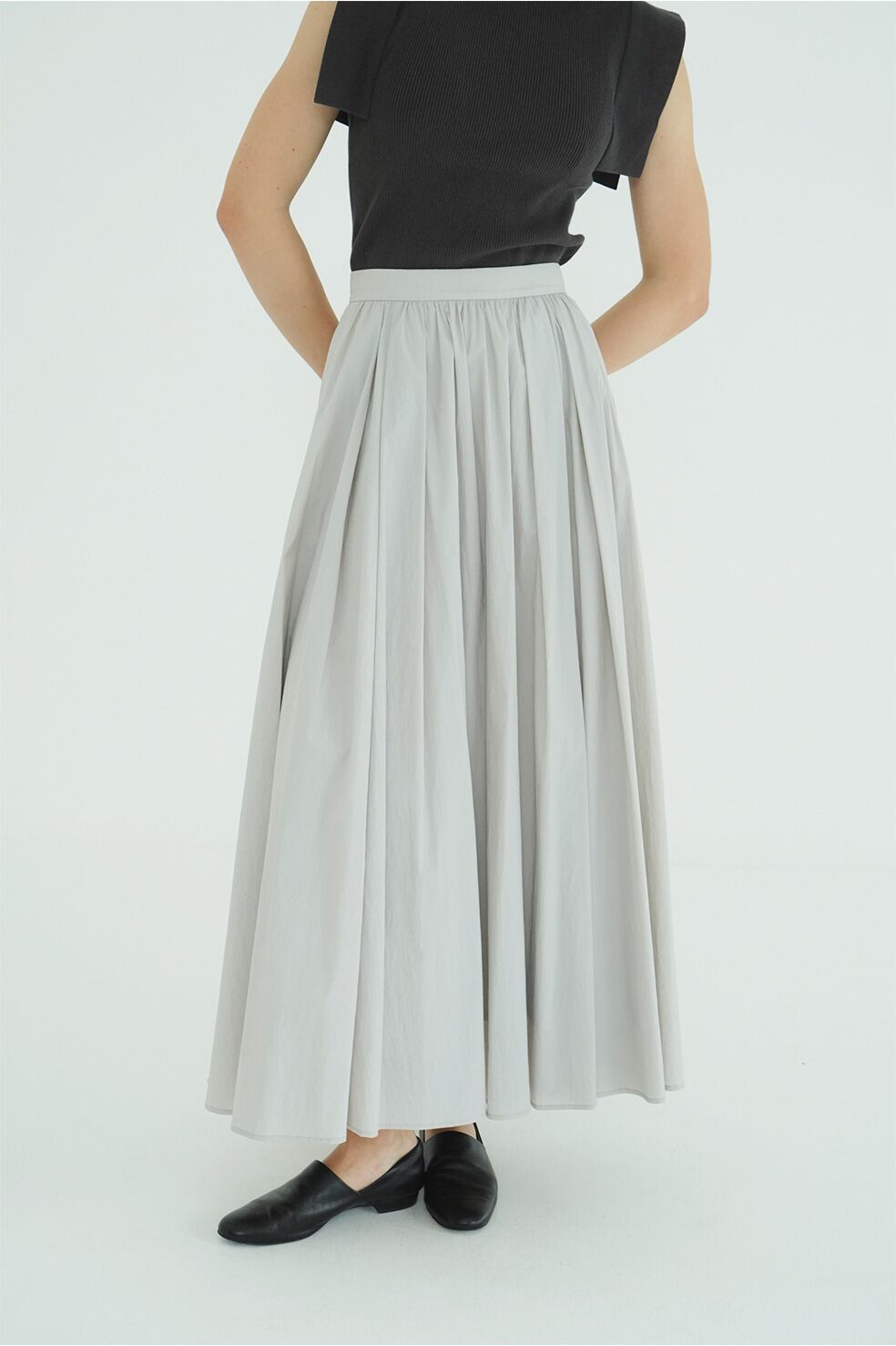 VOLUME FLARE SKIRT CLANE 25AW サイズ2 VOLUME FLARE SKIRT｜SKIRT / PANTS(スカート/パンツ)｜CLANE OFFICIAL