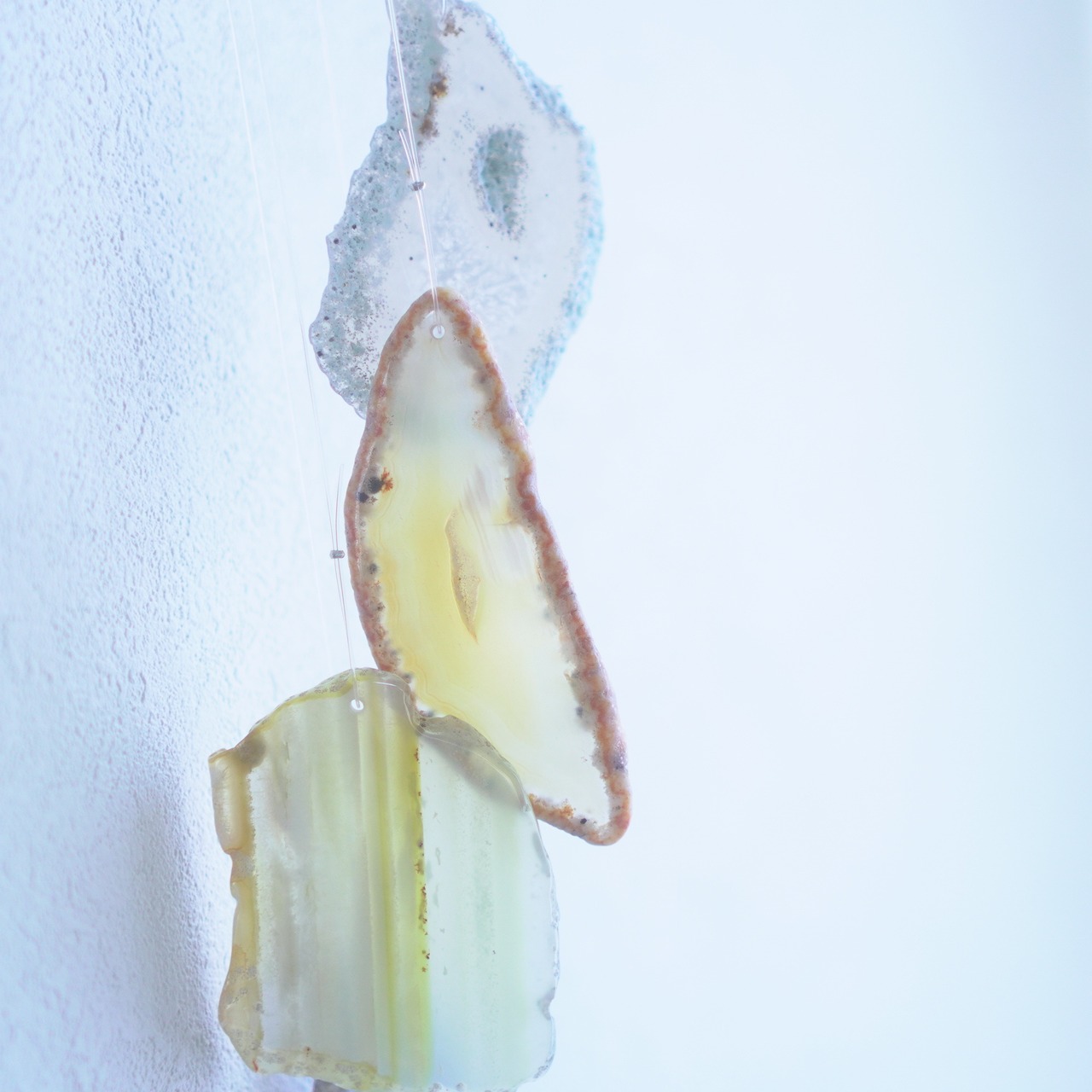 Sunny Beach 02 - アゲートヒーリングチャイム / Agate Sun Catcher Wind Chime 340