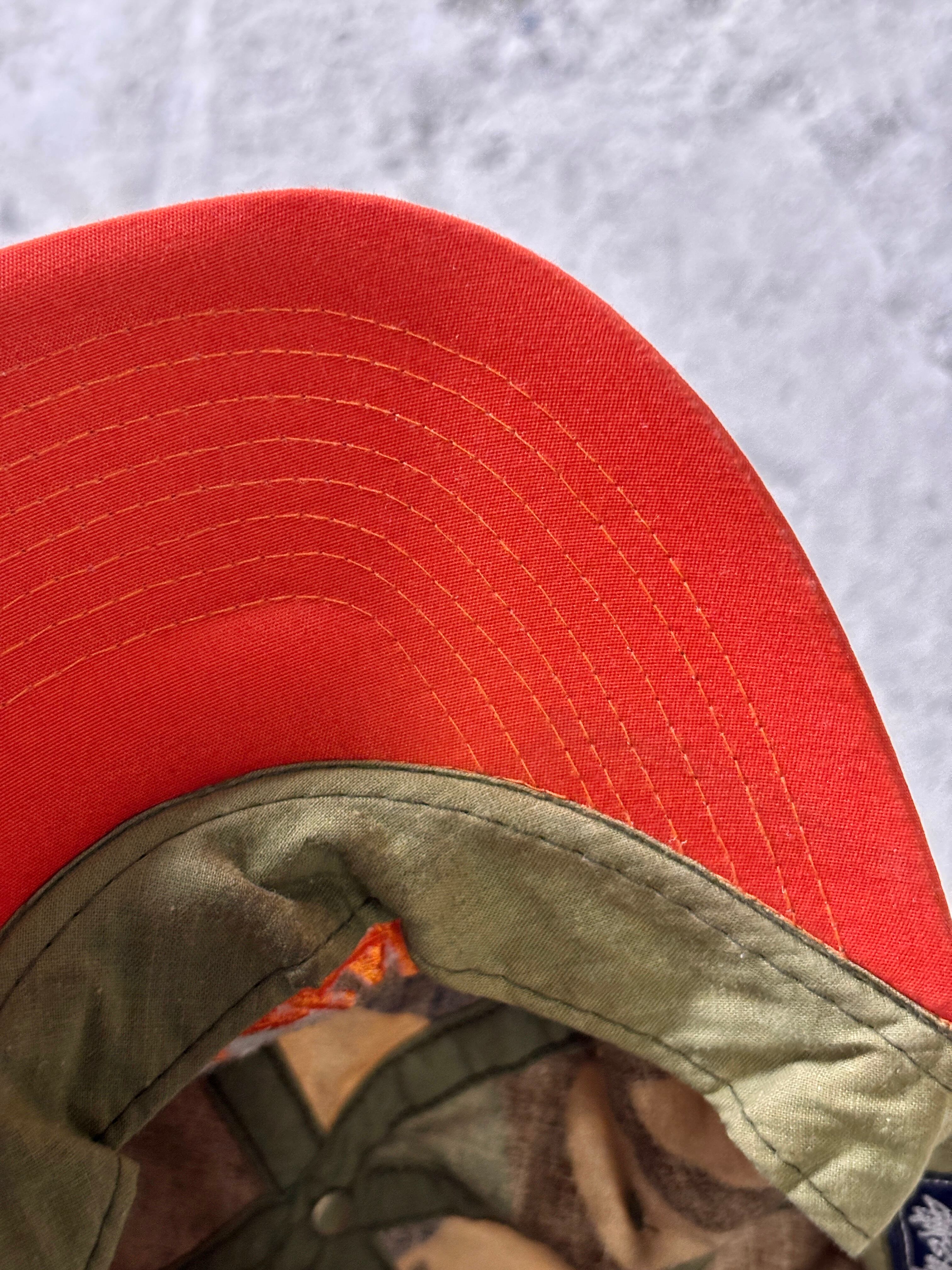 90s OLD STUSSY/STUSSY OUTDOOR/Camouflage Snapback Cap/USA製/紺タグ