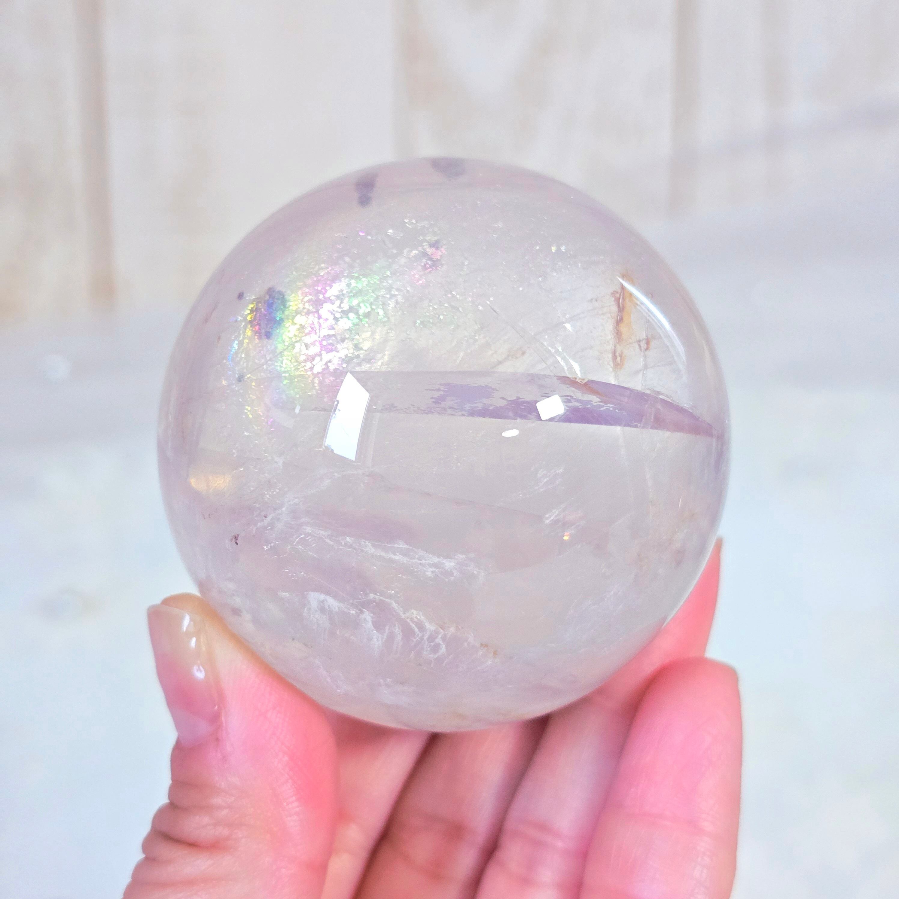 ピンクアメジスト スフィア 天然石 Pink Amethyst Sphere ピンクアメジスト ハイグレードスフィア