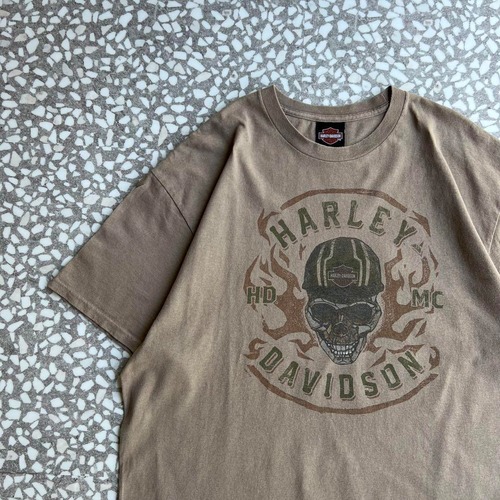 [20%OFF]HARLEY-DAVIDSON 10's- print T-shirt size XL