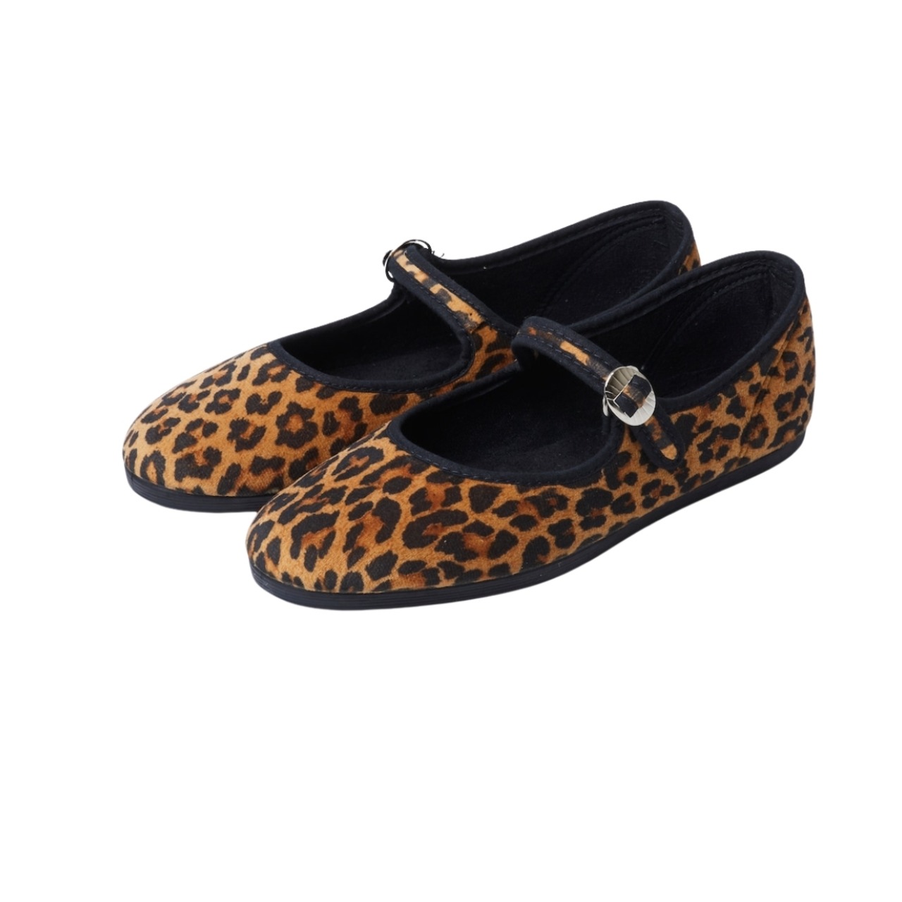 ＜LA CADENA＞Adult JAPONESA LEOPARD VELOUR x SOLID TRIM - 1