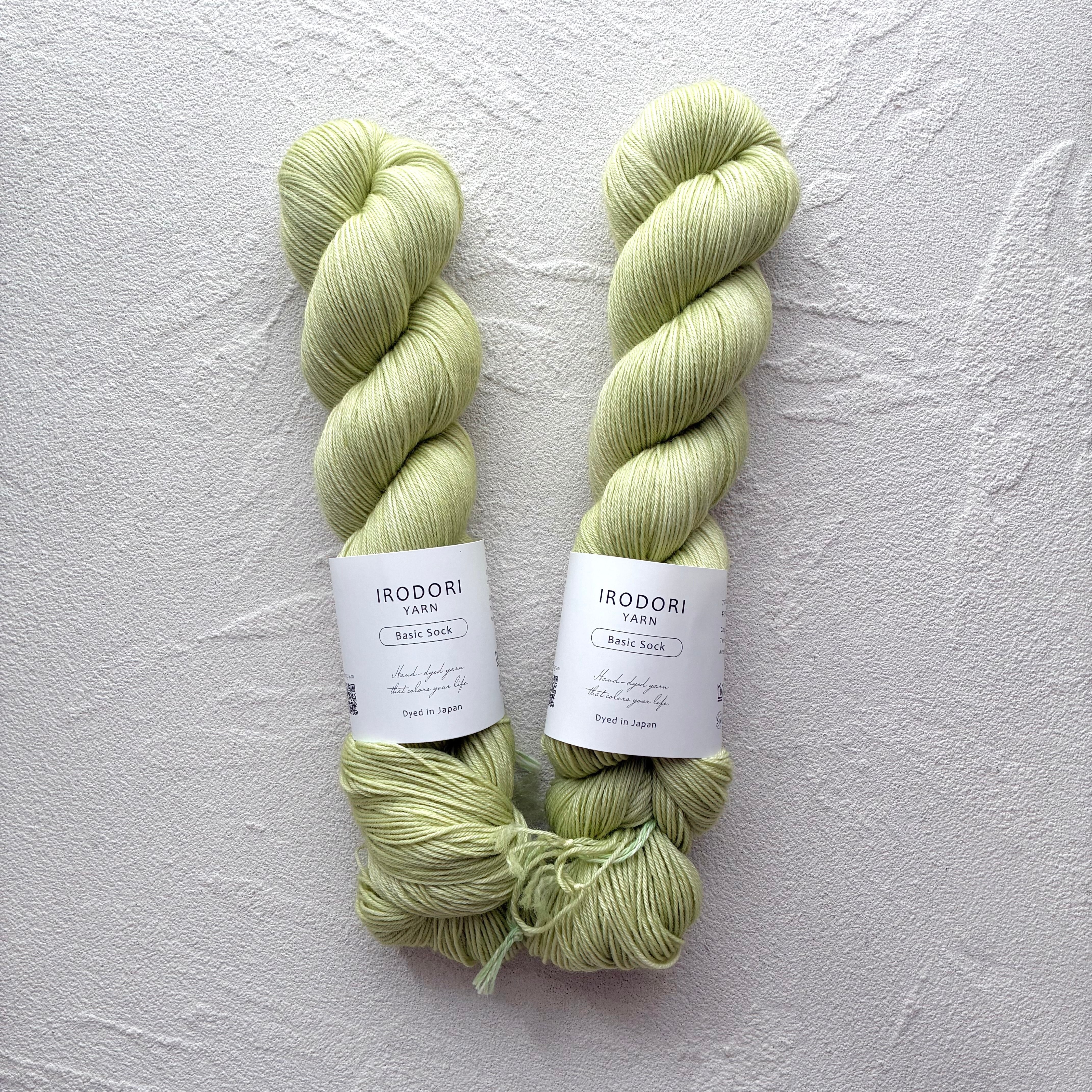 Basic Sock 【Powder Lime】