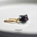 【024 Fluorite Fest】 内モンゴル フローライト 鉱物原石 イヤーカフ 天然石 アクセサリー