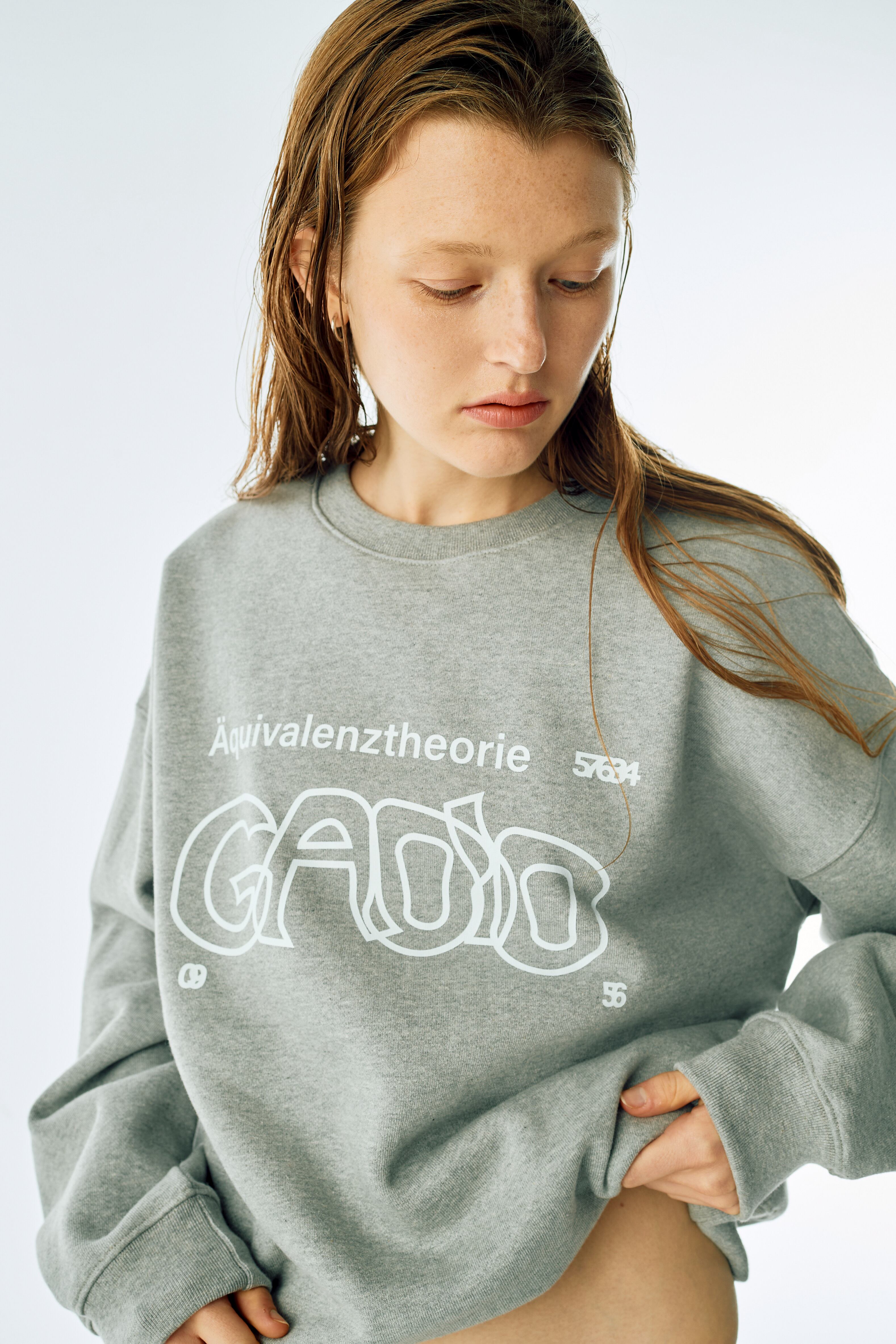 gadid anoniem gwen スウェット グレー