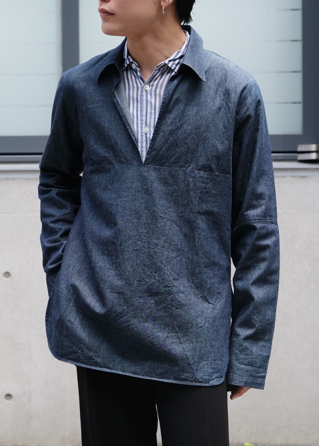 Martin Margiela 08SS cutting bi-color T-shirt | CETTEN