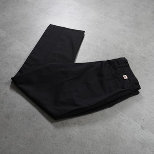 90s Dickies Industrial Wear work pants black W33L28相当 古着